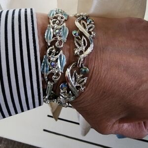 Vintage‎ Aurora Borealis bracelets